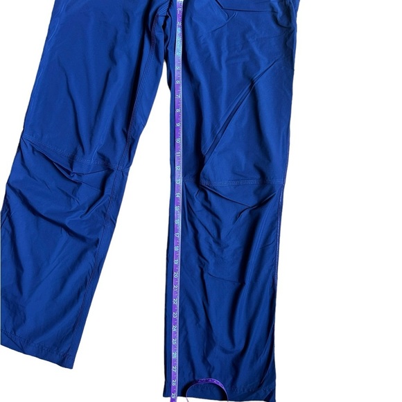 Lululemon Run: Dog Runner Pant Rulu Stretch Glyde W5721S Black Swan Size 4 - Picture 13 of 16